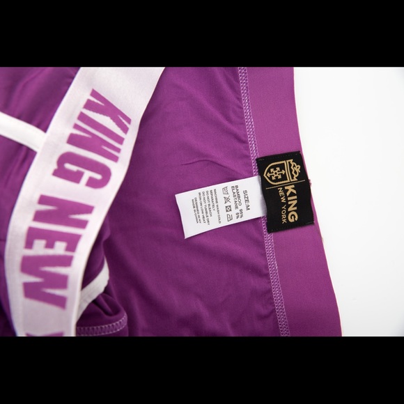 KING NEW YORK , TRUNK , bamboo fabric underwear.(PURPLE) - Picture 2 of 14